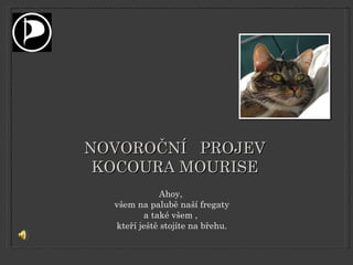 NOVOROČNÍ  PROJEV  KOCOURA MOURISE  ,[object Object]