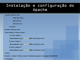 Atualização do CentOS ~# yum update ~# yum groupinstall "Development Libraries" ~# yum groupinstall "Development Tools" 