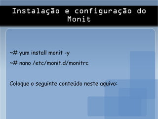 Instalação e Configuração do pound ListenHTTP 