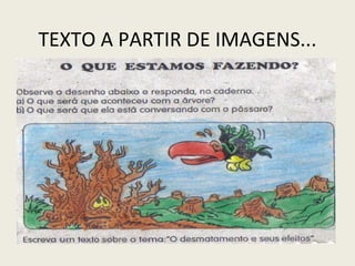 TEXTO A PARTIR DE IMAGENS... IMA 