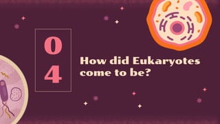 How did Eukaryotes
come to be?
0
4
 