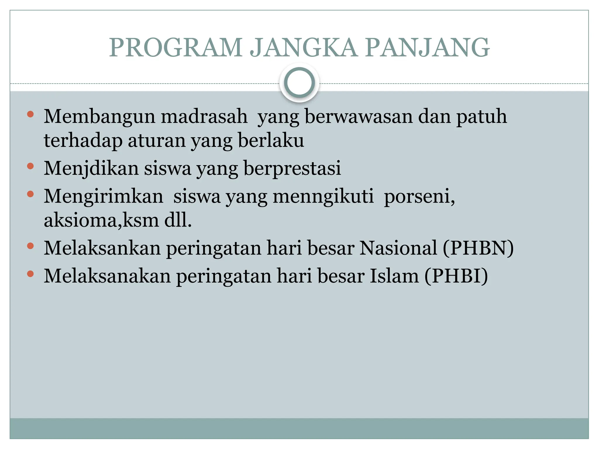 PROGRAM KERJA WAKA KESISWAAN TAHN 2023 / 2024 | PPTX