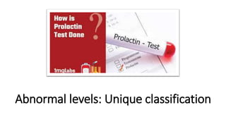 Abnormal levels: Unique classification
 
