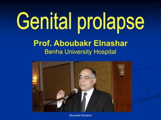 Prof. Aboubakr Elnashar
Benha University Hospital
Aboubakr Elnashar
 