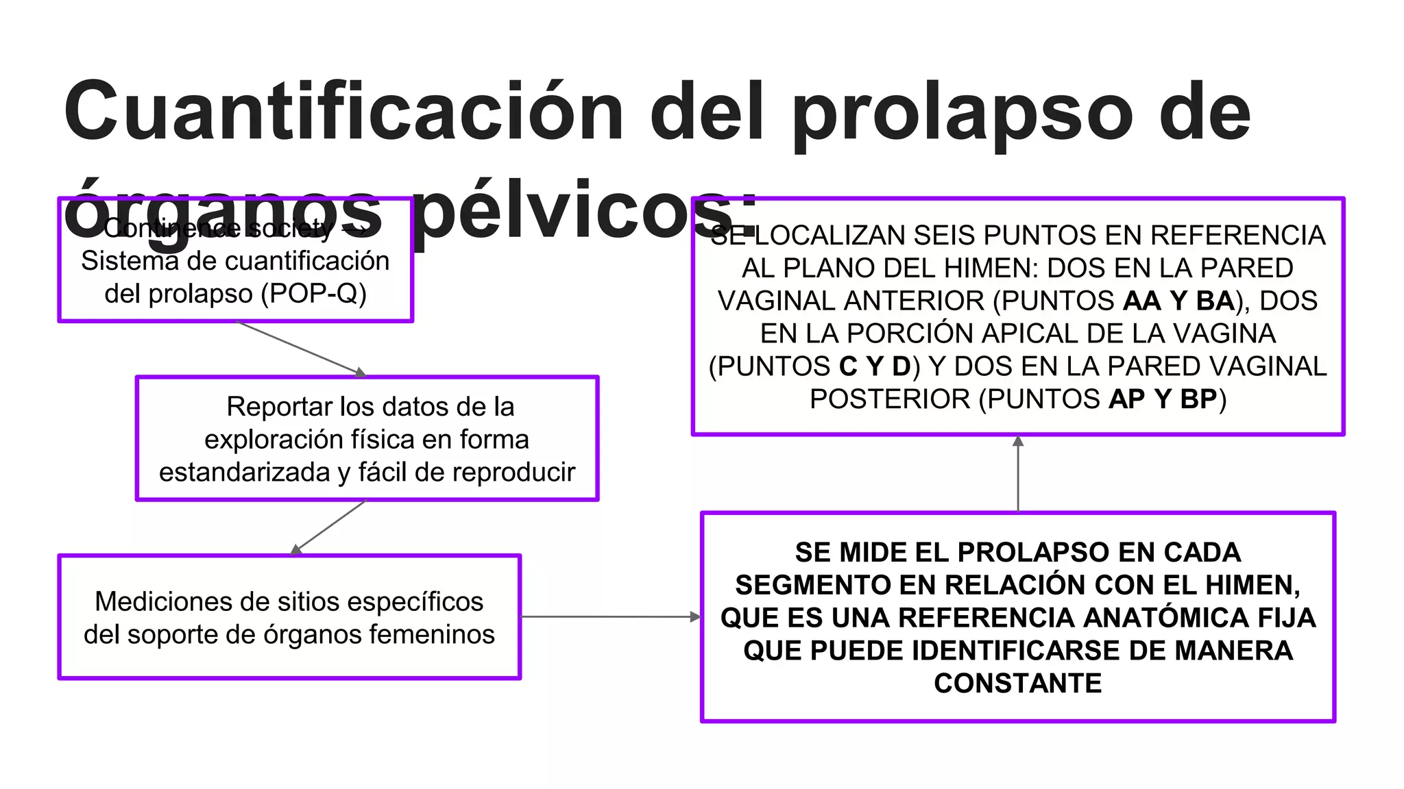Prolapso de Órganos Pélvicos (POP) | PPTX
