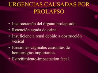 Prolapso genital | PPT