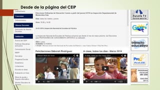 Desde de la página del CEIP