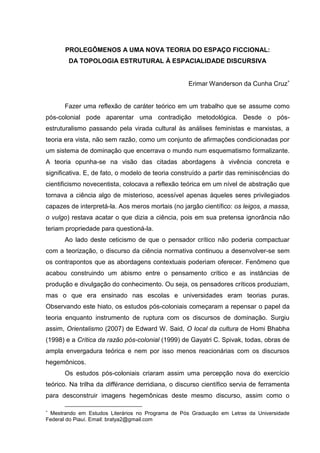 PDF) FOCALIZAÇÃO NA TRADUÇÃO DE TEXTOS LITERÁRIOS