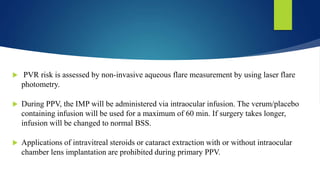 Pvr Optometry Proliferative Vitreoretinopathy | PPTX