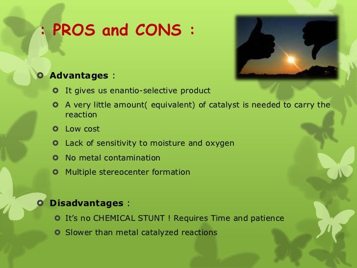The Pros And Cons Of Chemical Changes