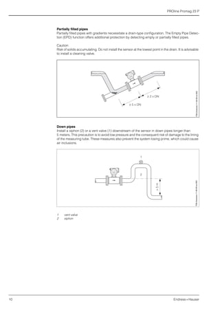 Proline PROline promag 23P -Electromagnetic Flowmeter | PDF
