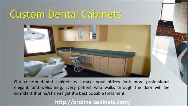Proline S Custom Dental Cabinets