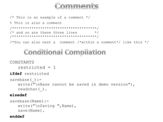 Prolog Nested Code Artificial intelligence Prolog Language | PPT