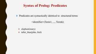 Prolog language programming in the facts.pptx