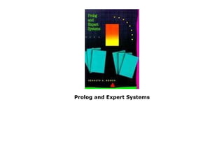 Prolog and Expert Systems | PPT