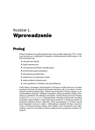 Prolog. Programowanie | PDF