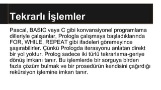 Prolog Recursion Lesson | PPTX