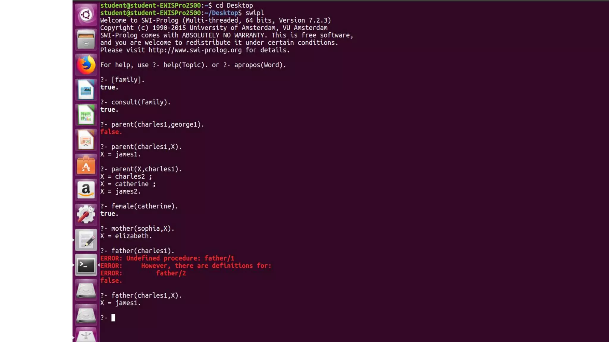 Prolog example explanation(Family Tree) | PPTX