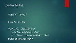 Prolog | PPTX