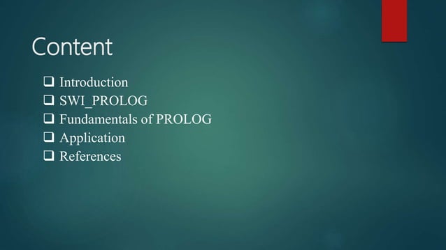 Prolog | PPT