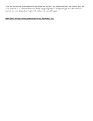 Radio Drama Script Congkak | DOCX