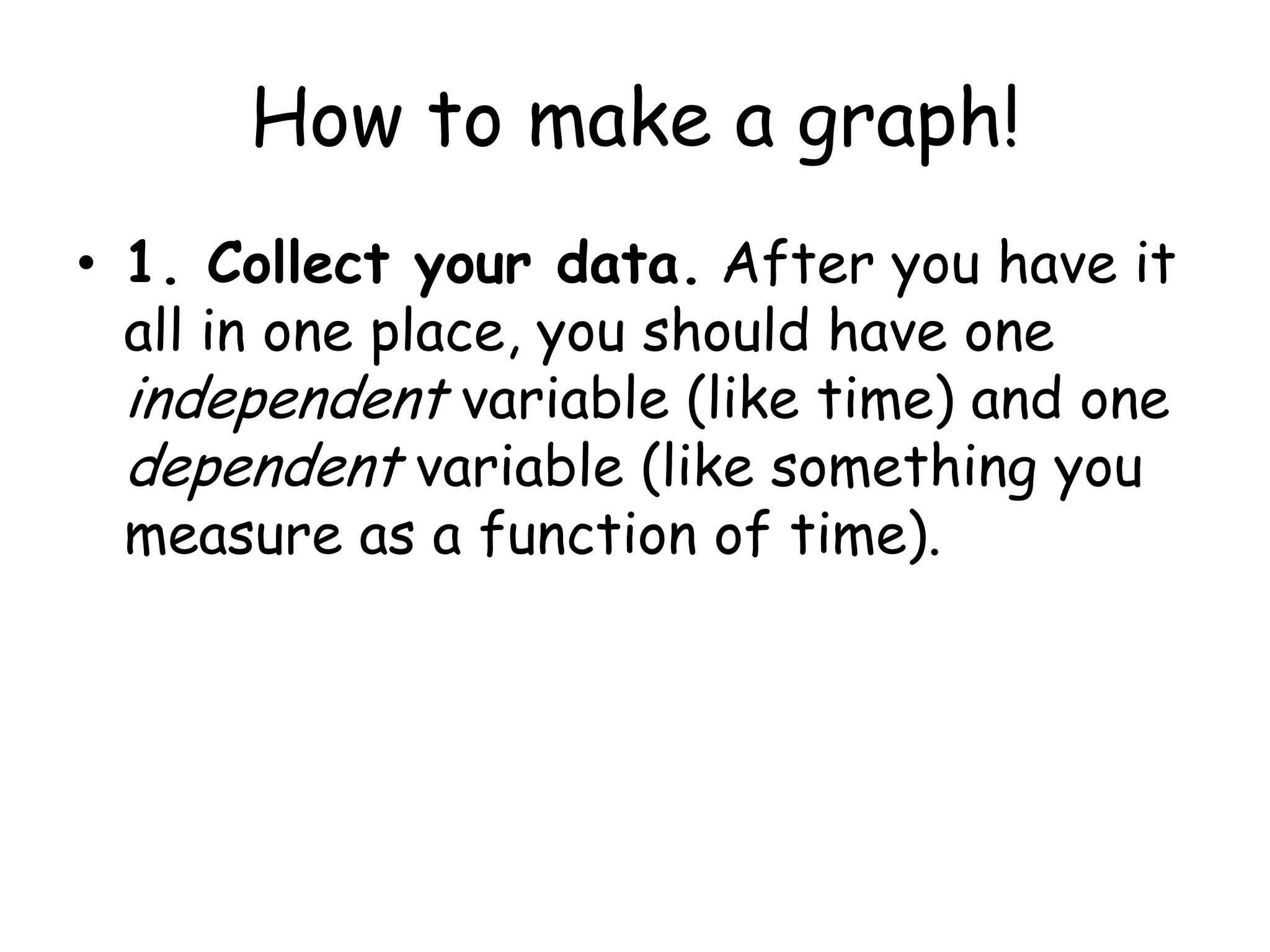 Dependent VariableThe scientist focuses his or her observations on the dependent variable to see how it responds to the change made to the independent variable. The new value of the dependent variable is caused by and depends on the value of the independent variable