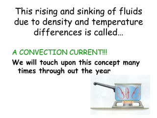 This happens when      you boil water 