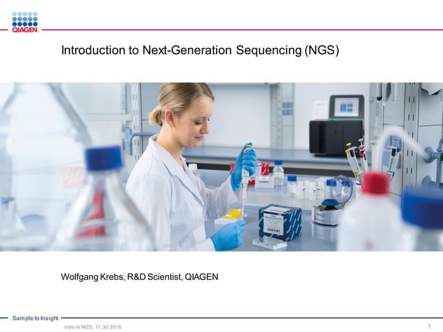 Introduction to Next-Generation Sequencing (NGS) Technology | PDF