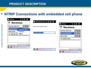 Spectra Precision ProMark 800 product presentation | PPT