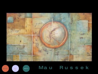 Mau Russek INICIO INFO MENU 