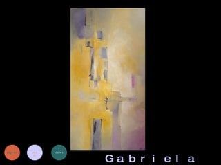 Gabriela Epstein INICIO INFO MENU 