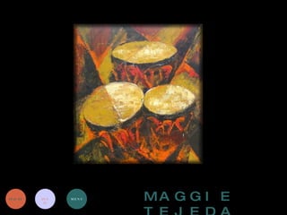 MAGGIE TEJEDA INICIO INFO MENU 