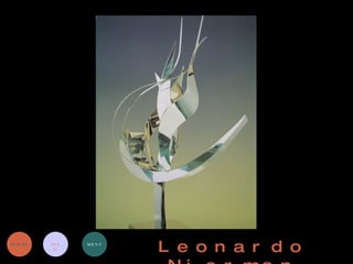 Leonardo Nierman INICIO INFO MENU 