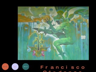 Francisco Cárdenas INICIO INFO MENU 