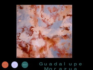 Guadalupe Morazua INICIO INFO MENU 