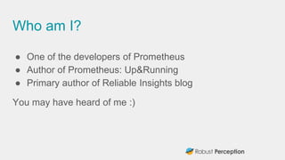 Evaluating Prometheus Knowledge in Interviews (PromCon 2018) | PPTX