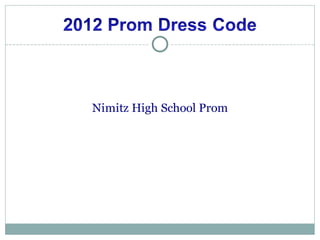 Nimitz High School Prom
 
