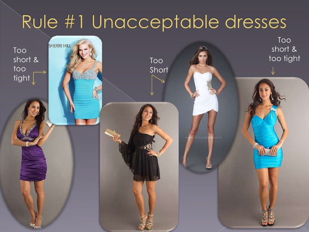 Prom dress code 2012