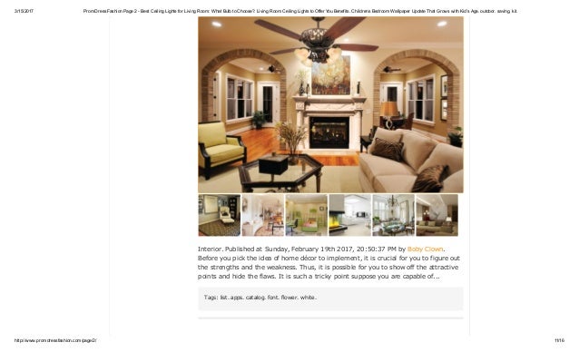 Best Ceiling Lights For Living Room