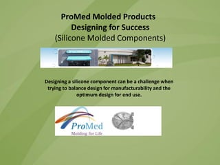 Designing silicone molded components for success | PDF