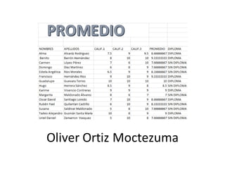 Oliver Ortiz Moctezuma
 