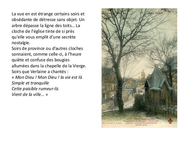 Promenade A Montmartre Sur Un Texte De Francis Carco Promenade A Montmartre Sur Un Texte De Francis Carco