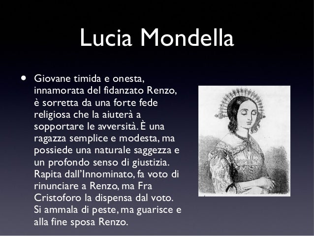 Descrizione Di Lucia Nel Secondo Capitolo