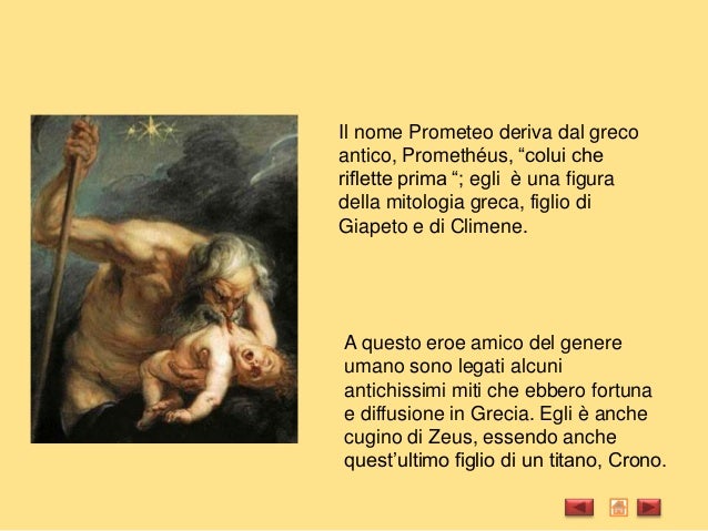Prometeo e il fuoco