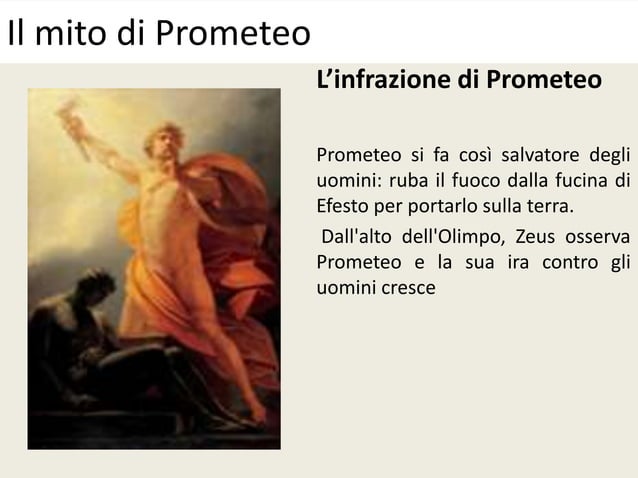 Prometeo e il mito | PPTX