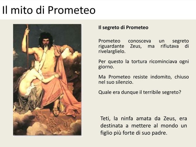 Prometeo e il mito | PPTX
