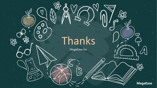 MegaEase
Thanks
MegaEase Inc
 