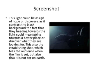 Prometheus film trailer analysis | PPTX