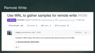 Remote Write
 