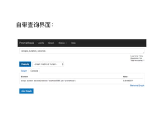 ⾃自带查询界⾯面：
 